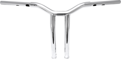 BURLY BRAND Dominator Handlebar - Touring/Softail - 14" - Chrome B12-6083C