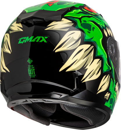Youth Gm 49y Drax Helmet Green Ym