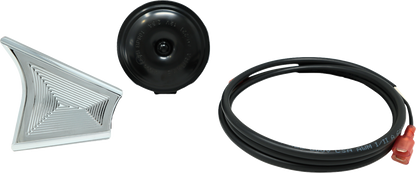 KODLIN USA Vektor Horn Relocation Kit - Chrome KUS25854