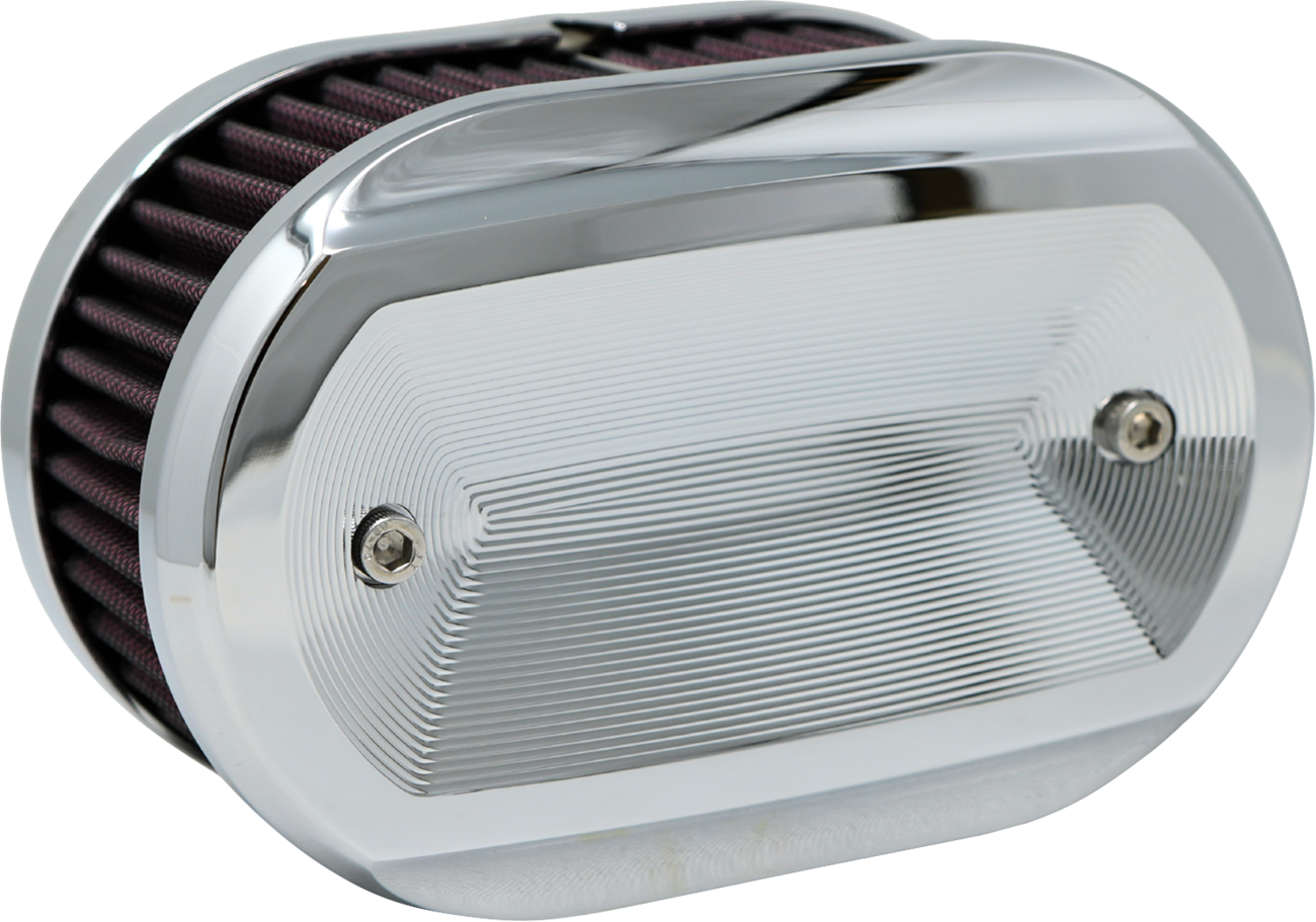 KODLIN USA Vektor Air Cleaner - Chrome - M8 K29251