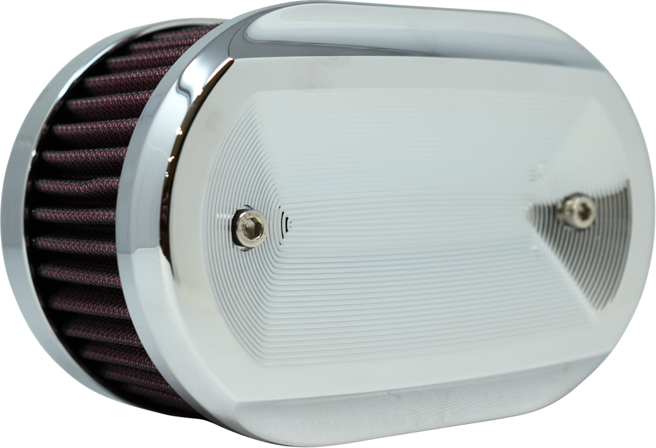 KODLIN USA Vektor Air Cleaner - Chrome - M8 K29251