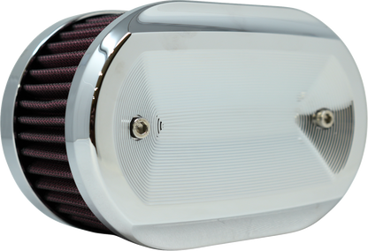 KODLIN USA Vektor Air Cleaner - Chrome - M8 K29251