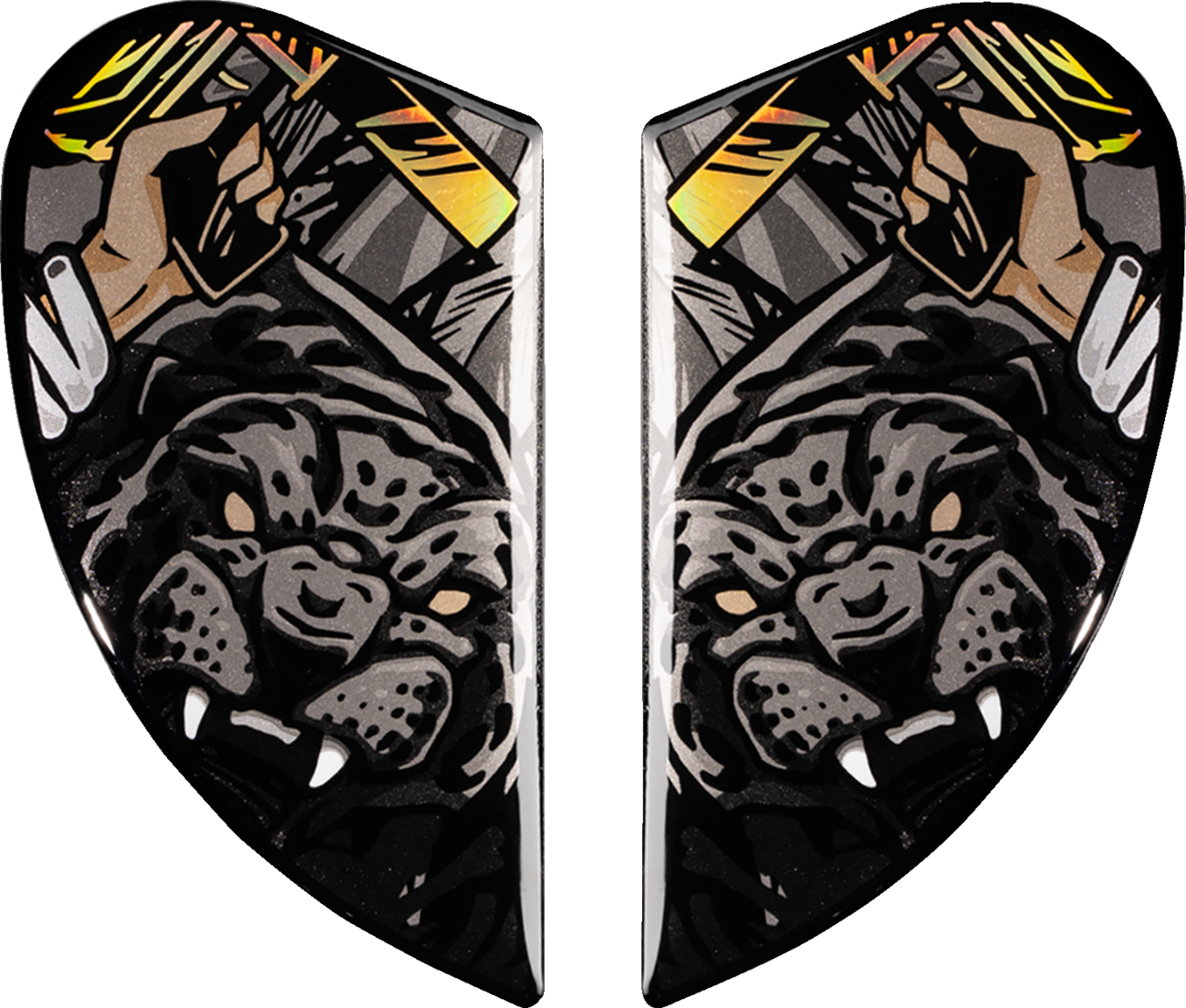 ICON Airframe Pro™ Side Plates - Aztec Nine - Gold 0133-1752