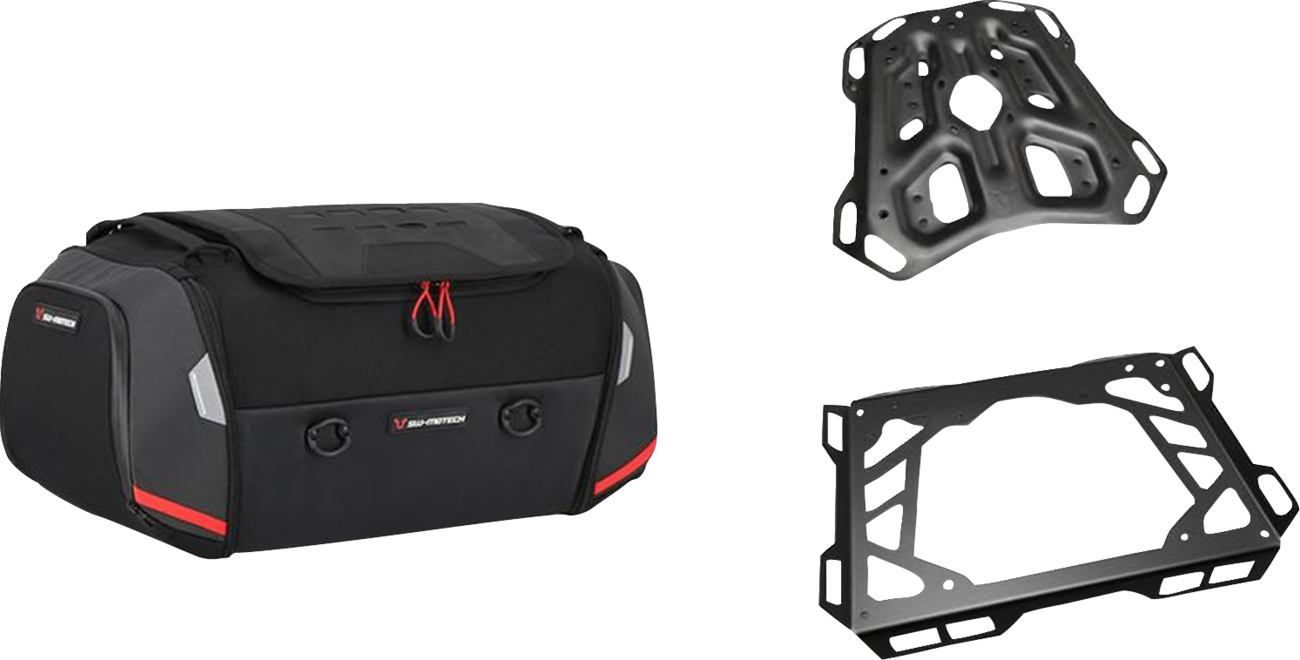 SW-MOTECH Rackpack Tail Bag System - Black - Yamaha '04-'20 GPT.06.871.30001