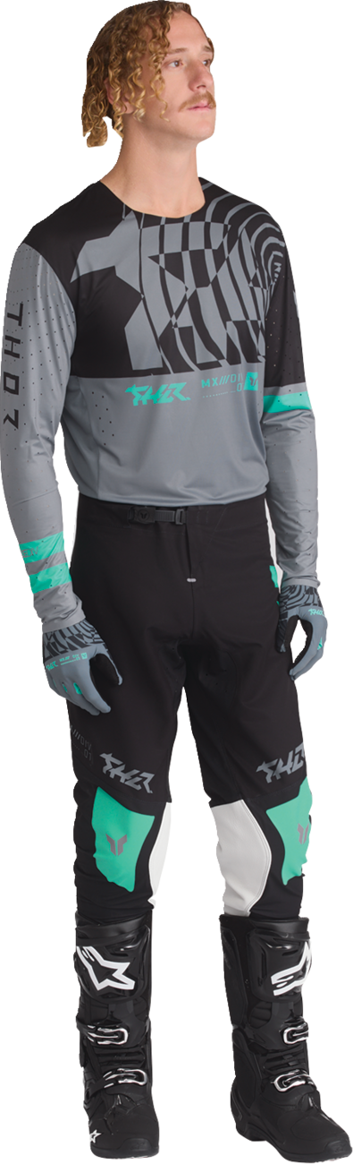 THOR Sportmode Mind Control Jersey - Charcoal/Black - 2XL 2910-8766