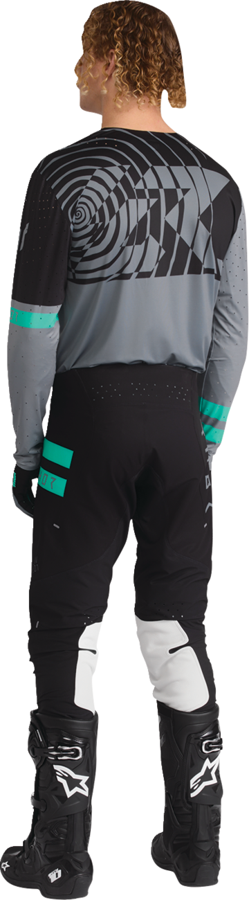 THOR Sportmode Mind Control Gloves - Charcoal/Black - Small 3330-9101