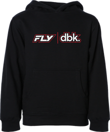 Youth Fly Dbk Wheelie Hoodie Black Yl