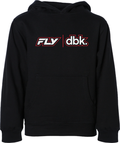 Youth Fly Dbk Wheelie Hoodie Black Yl
