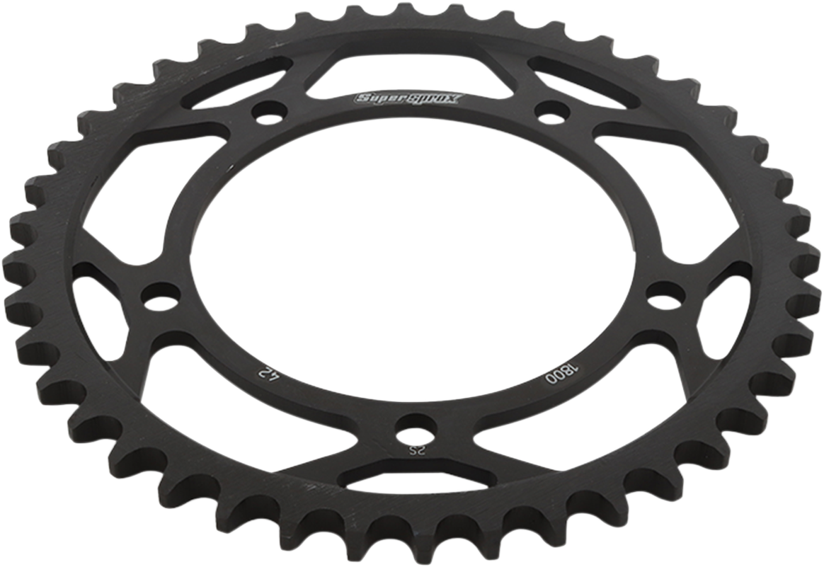 SUPERSPROX Rear Sprocket - 42 Tooth RFE-1800-42-BLK