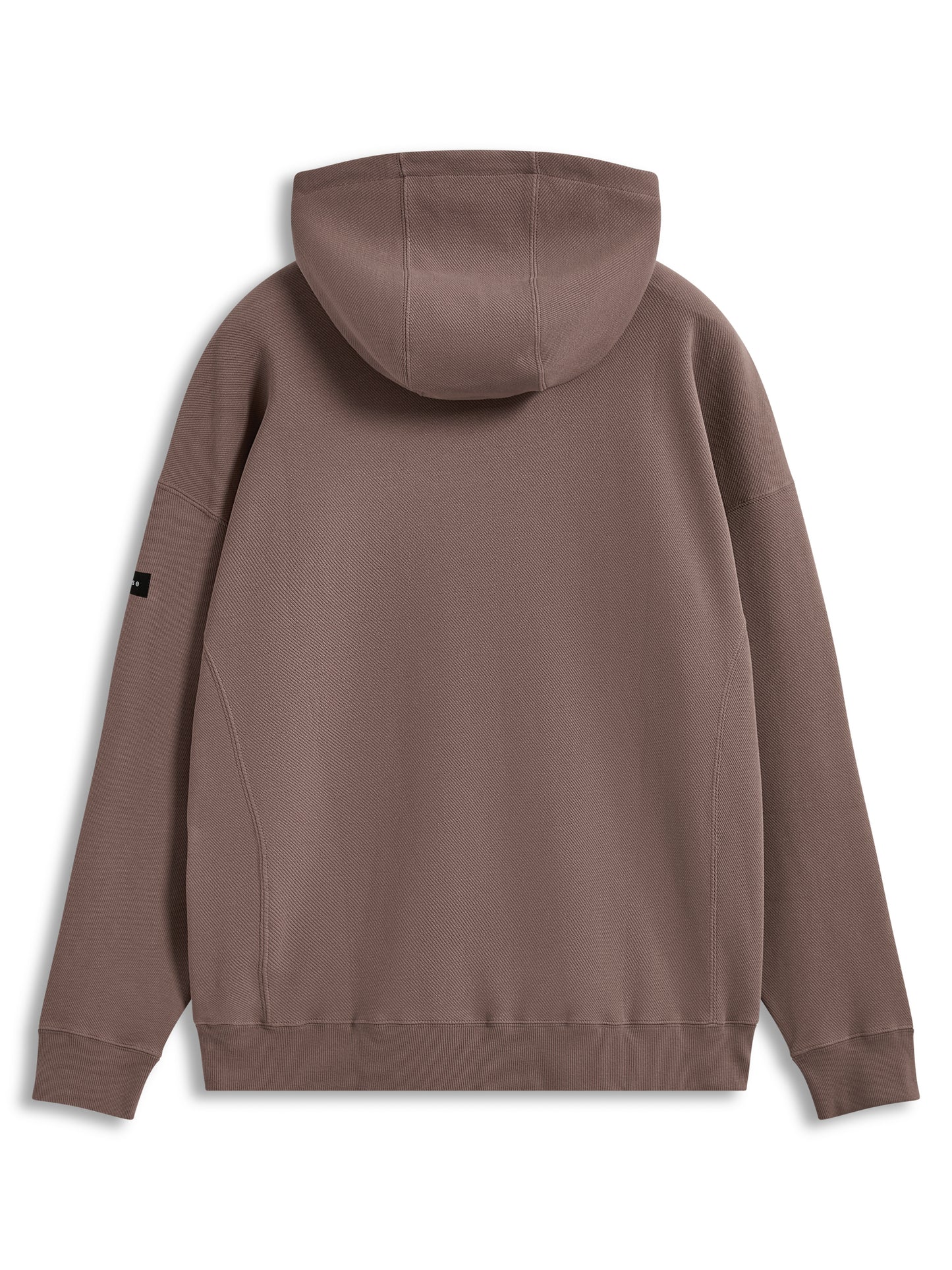 Camino Textured Ovrsizd Hoodie Taupe Lg