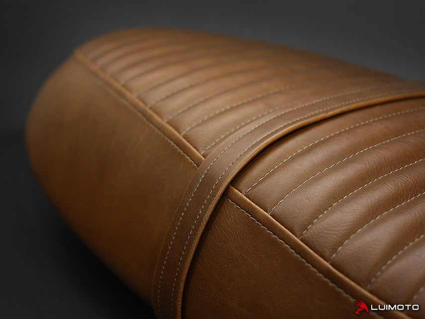 LUIMOTO Vintage Classic Seat Covers for the Triumph Bonneville / T100 / T120 2016+
