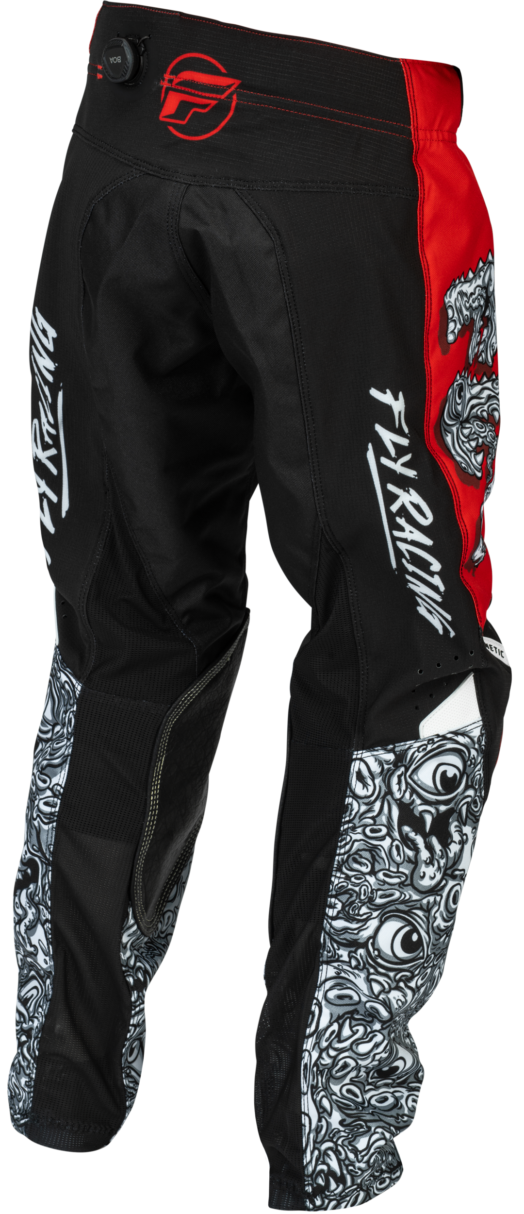 Youth Kinetic Mutant Pants Red/White/Black Sz 18