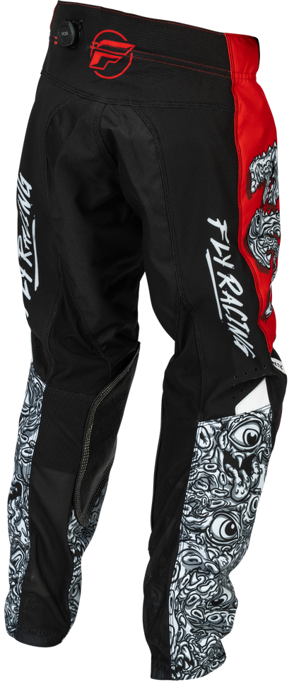 Youth Kinetic Mutant Pants Red/White/Black Sz 20