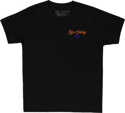 Boneyard Youth Tee Black Yx