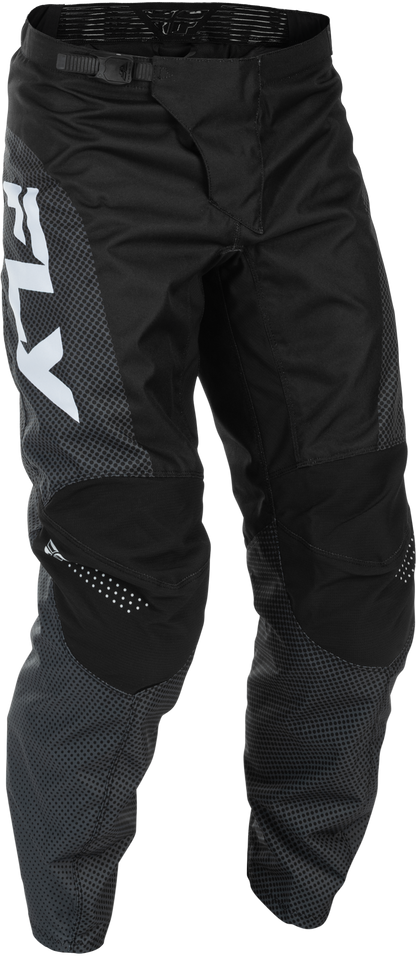 F 16 Pants Black/White Sz 38