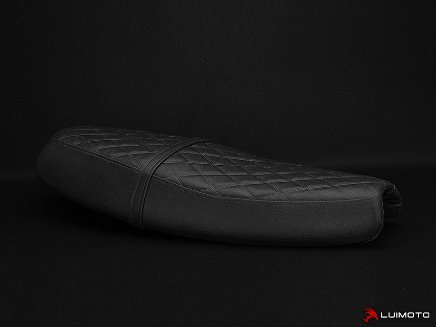 LUIMOTO Vintage Diamond Motorcycle Seat Covers for TRIUMPH BONNEVILLE 16+ / T100 17 / T120 16+