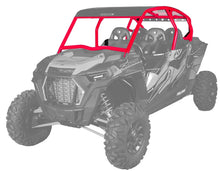 Cab Asylum Cage W/No Intrusion Red