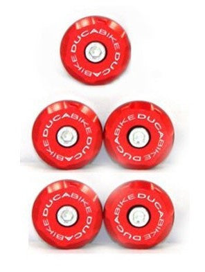 DBK Special Parts (Ducabike) Frame Plug Kit for the Ducati Hypermotard