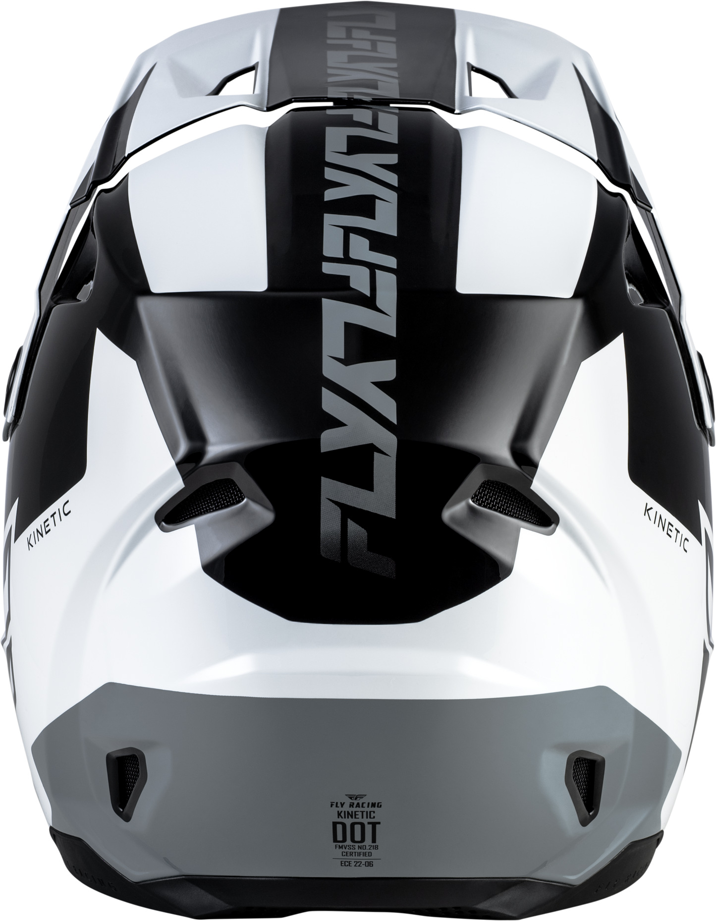 Kinetic Crest Helmet Black/White/Grey Xl