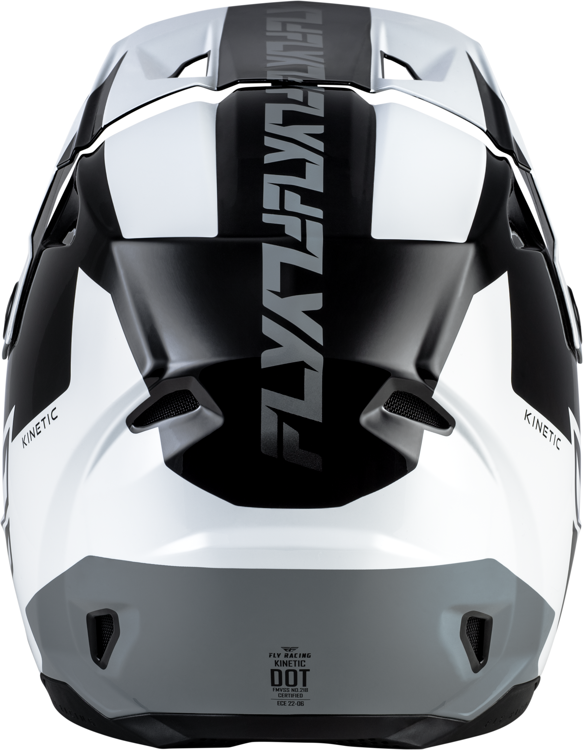 Kinetic Crest Helmet Black/White/Grey Xl