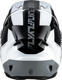 Kinetic Crest Helmet Black/White/Grey Xl