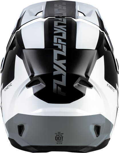 Kinetic Crest Helmet Black/White/Grey Xl