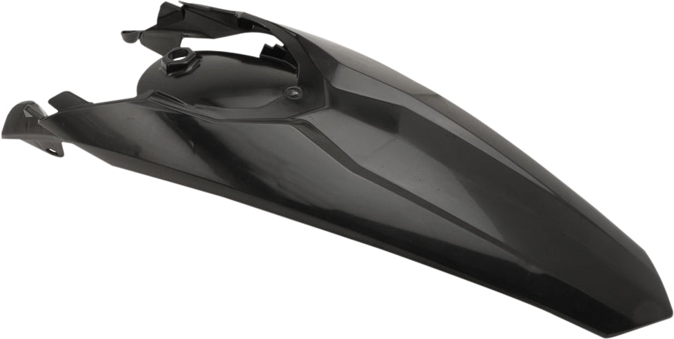 Rear Fender W/Taillight Tab Black