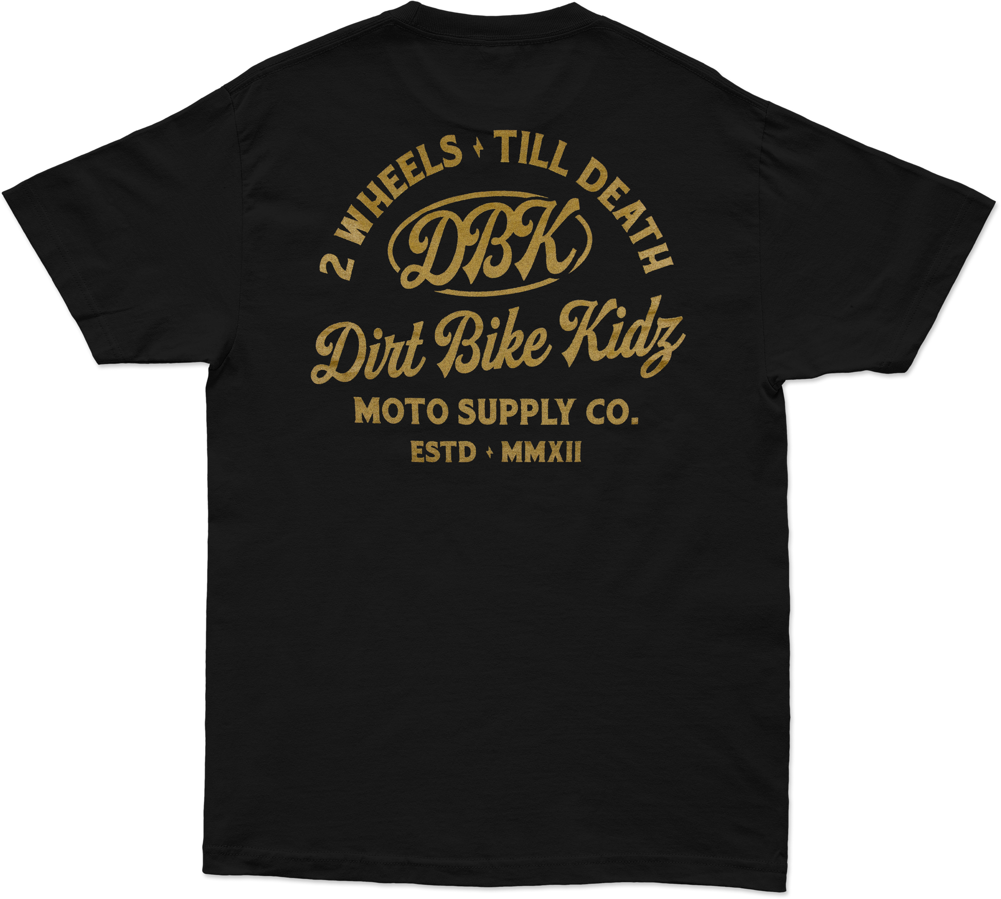 Gold Nugget Tee Black Sm