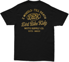 Gold Nugget Tee Black Sm