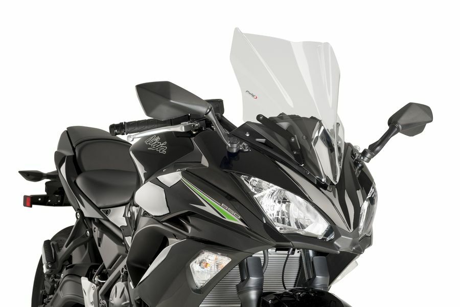 Windscreen Racing Dark Smoke