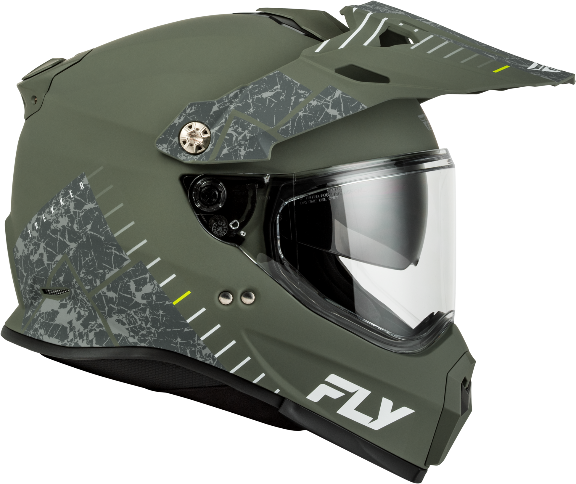 Fly Trekker Granite Helmet Matte Sage/Grey Xs