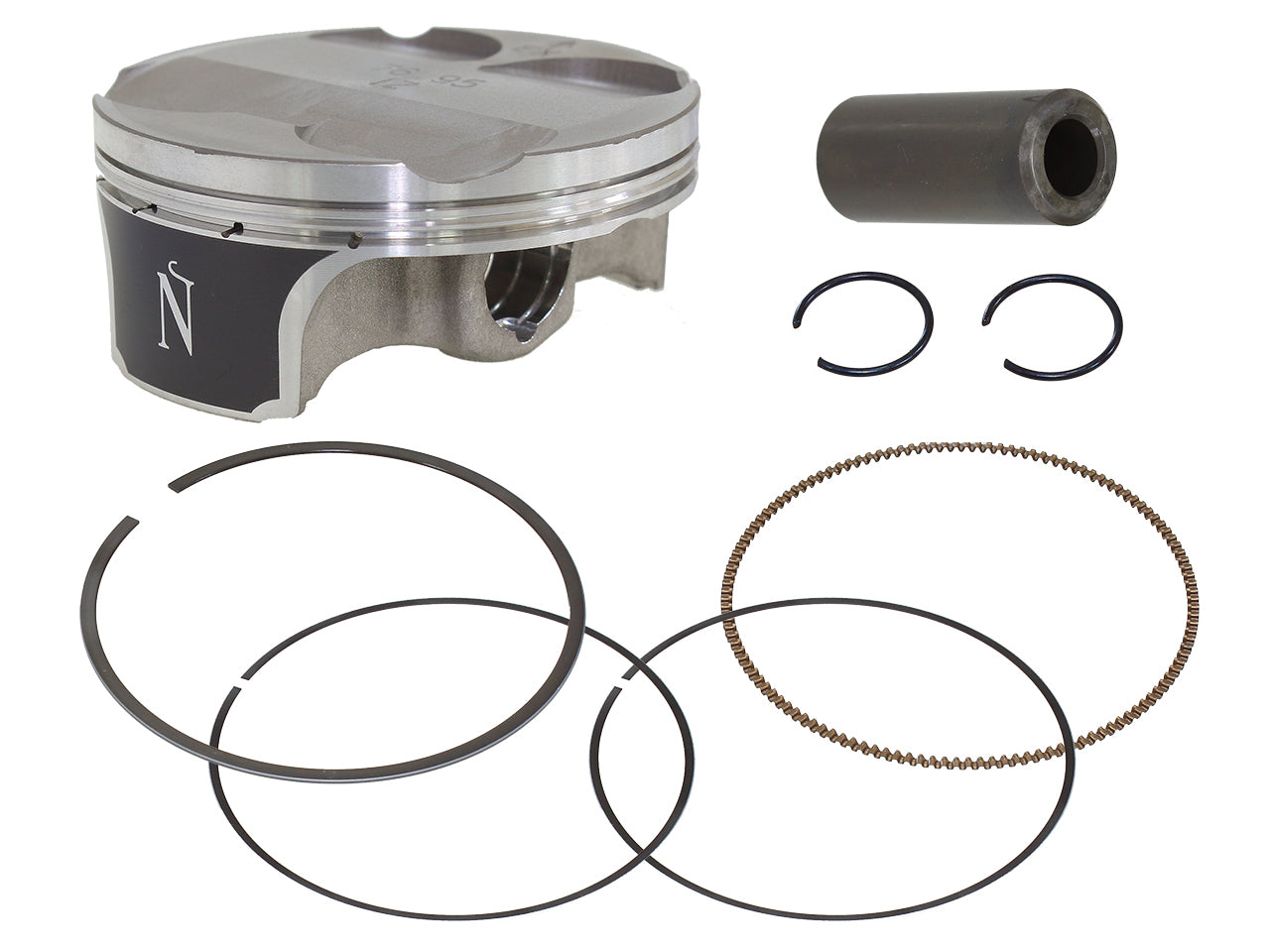 Piston Kit Forged 76.96/Std 13.8:1 Kaw