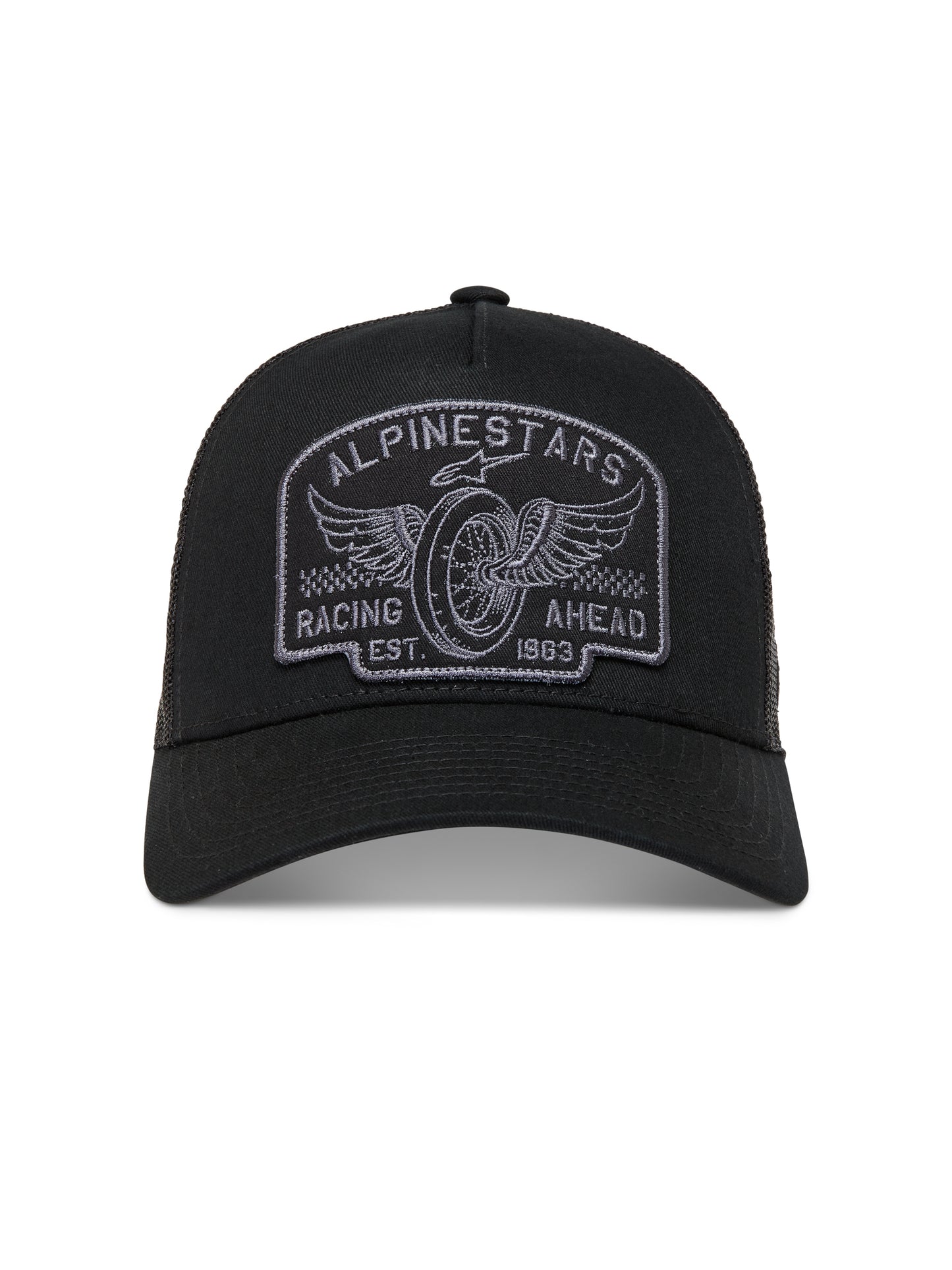 Heritage Patch Trucker Hat Black/Grey