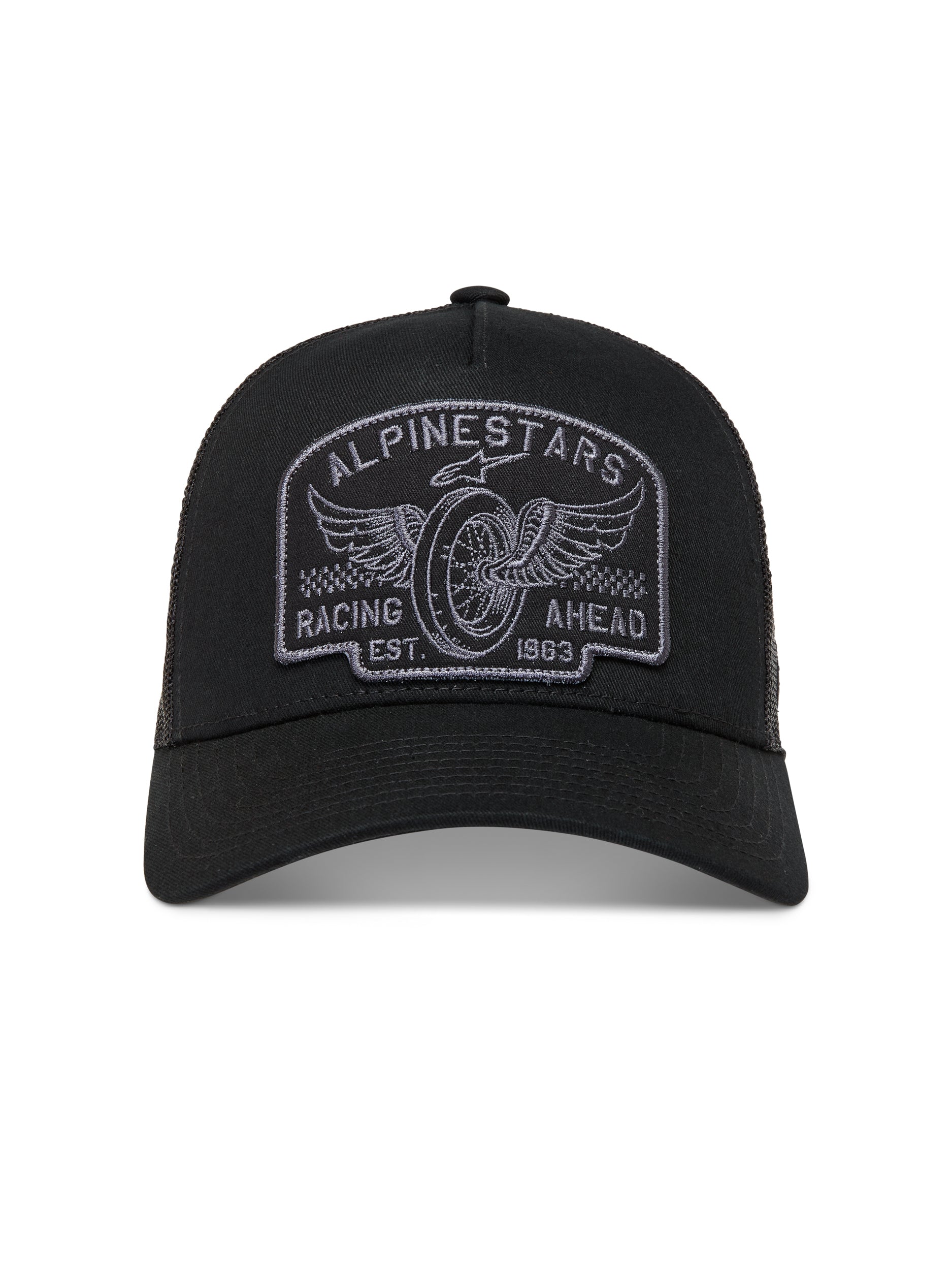 Heritage Patch Trucker Hat Black/Grey