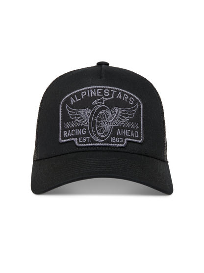 Heritage Patch Trucker Hat Black/Grey