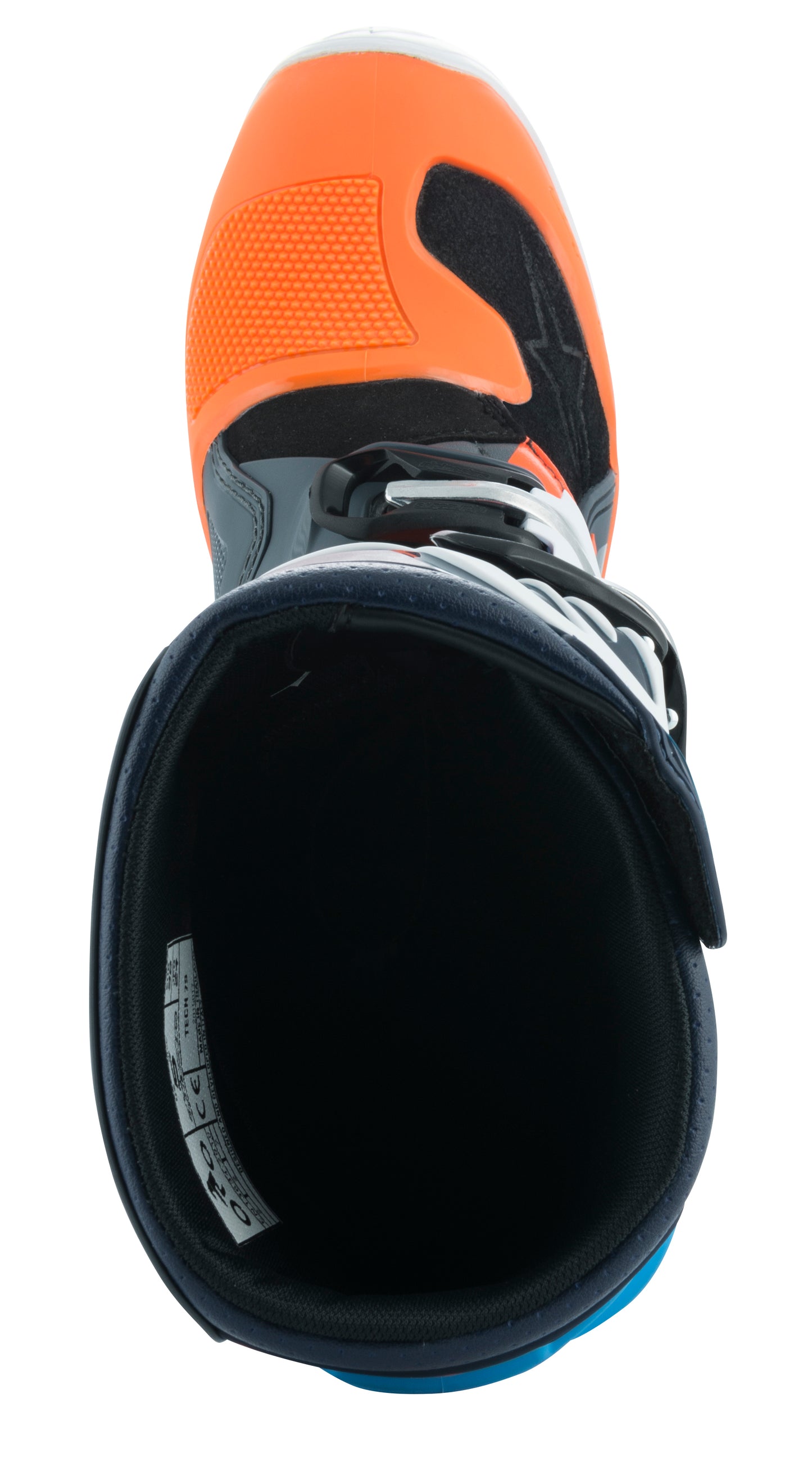 Tech 7s Magneto Le Boots Anthracite/Orange Sz 07