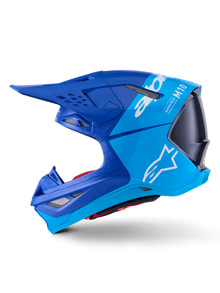 Supertech S M10 Flood Helmet Met Blu/Md Blu/Blk Crb M&G Xl