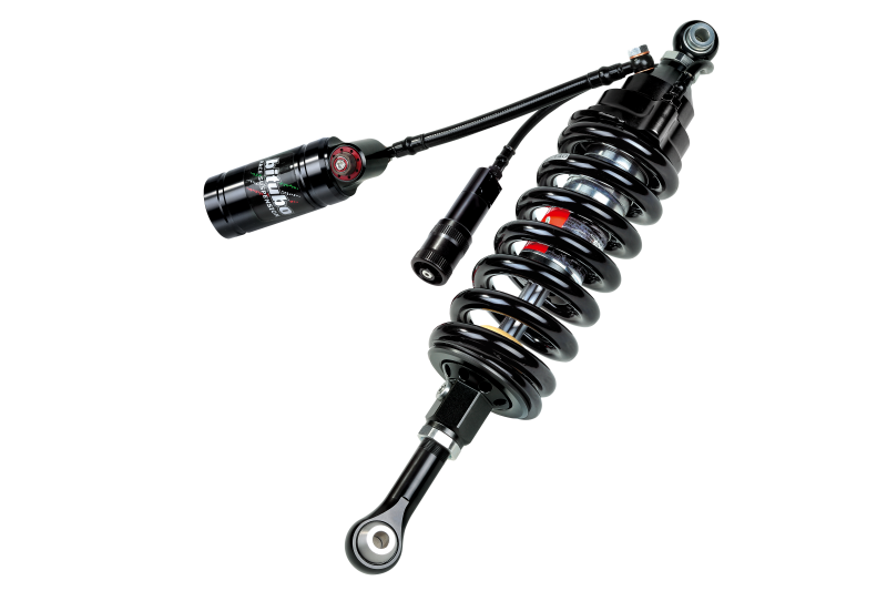 Bitubo CYU3 Monoshock Adjustable: Hydraulic Spring Preload, Reb., Double Comp., Length, Red Spring