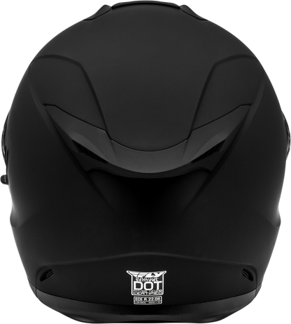 Sentinel Solid Helmet Matte Black Xs