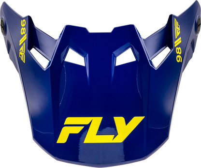 Formula Cc Objective Visor Navy/Yellow Md/Lg