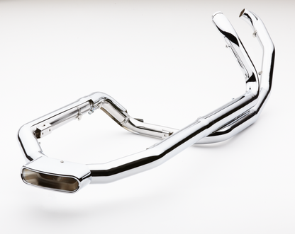 Powerport Dual Headpipes Chrome Flh/Flt 09 16