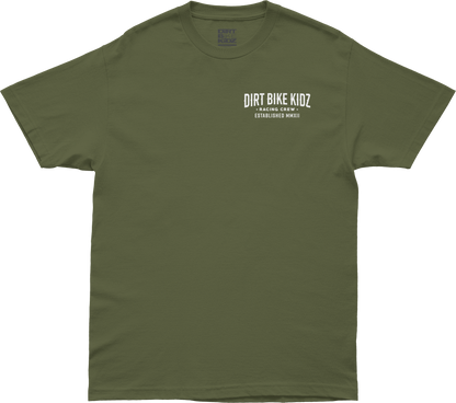 Speed & Style Tee Military Green Sm