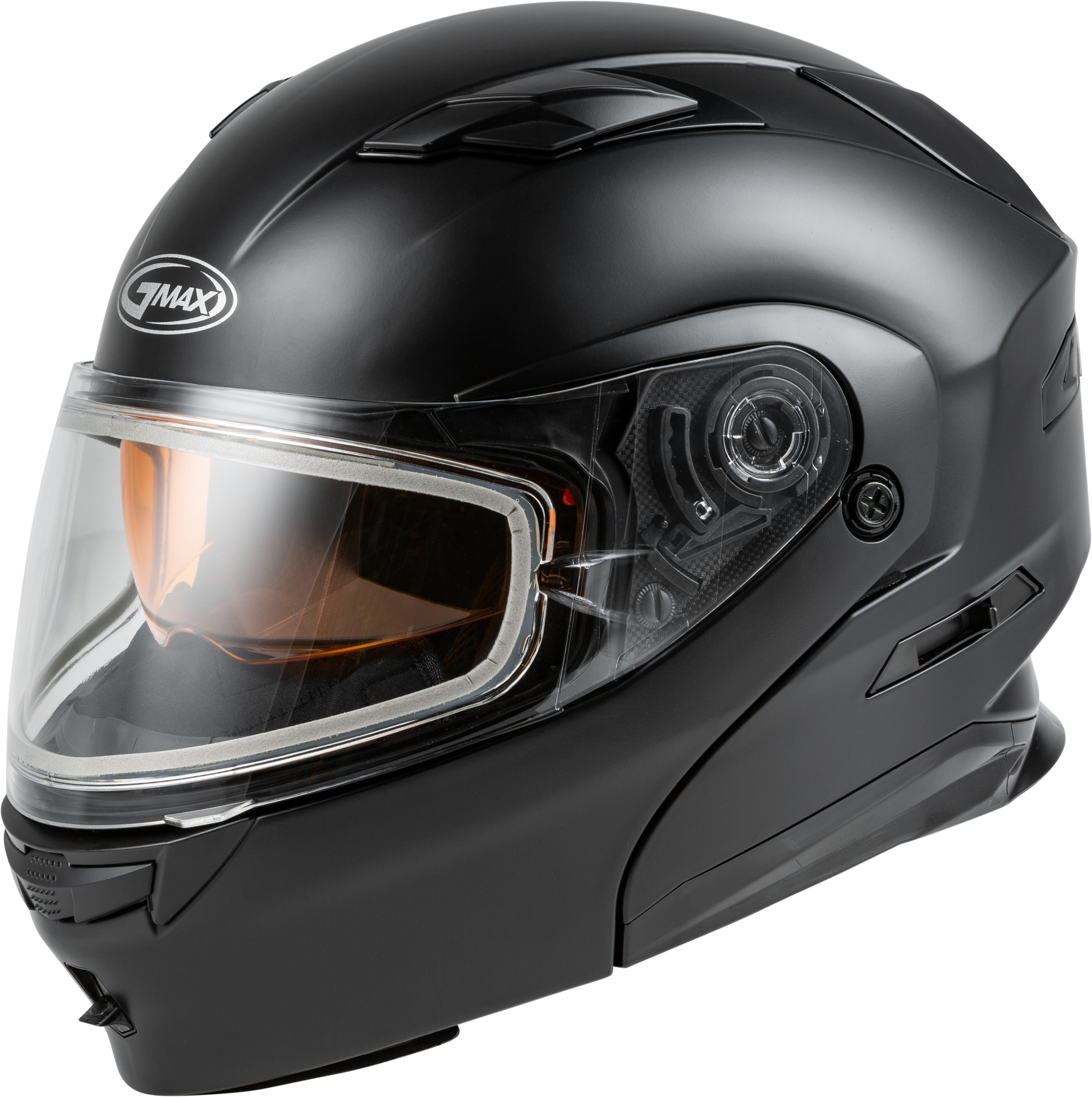 Md 01s Modular Snow Helmet Matte Black 2x