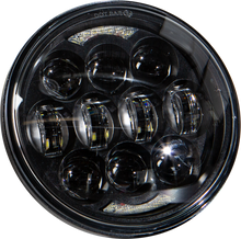Led Headlight 5.75" 80w Black 4000/2200 Lumens
