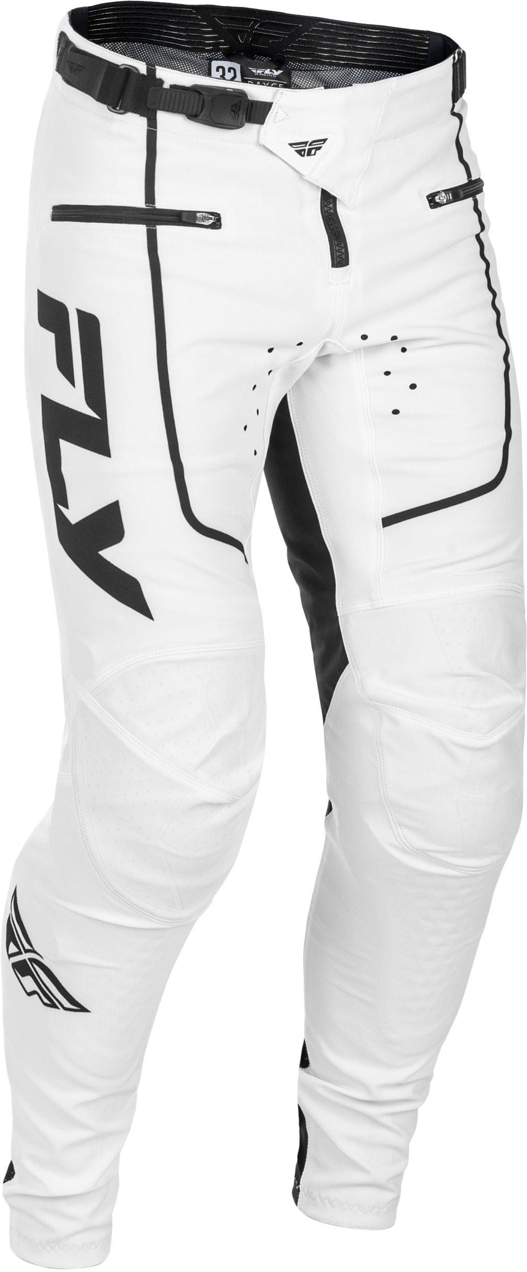 Rayce Bicycle Pants White/Black Sz 38