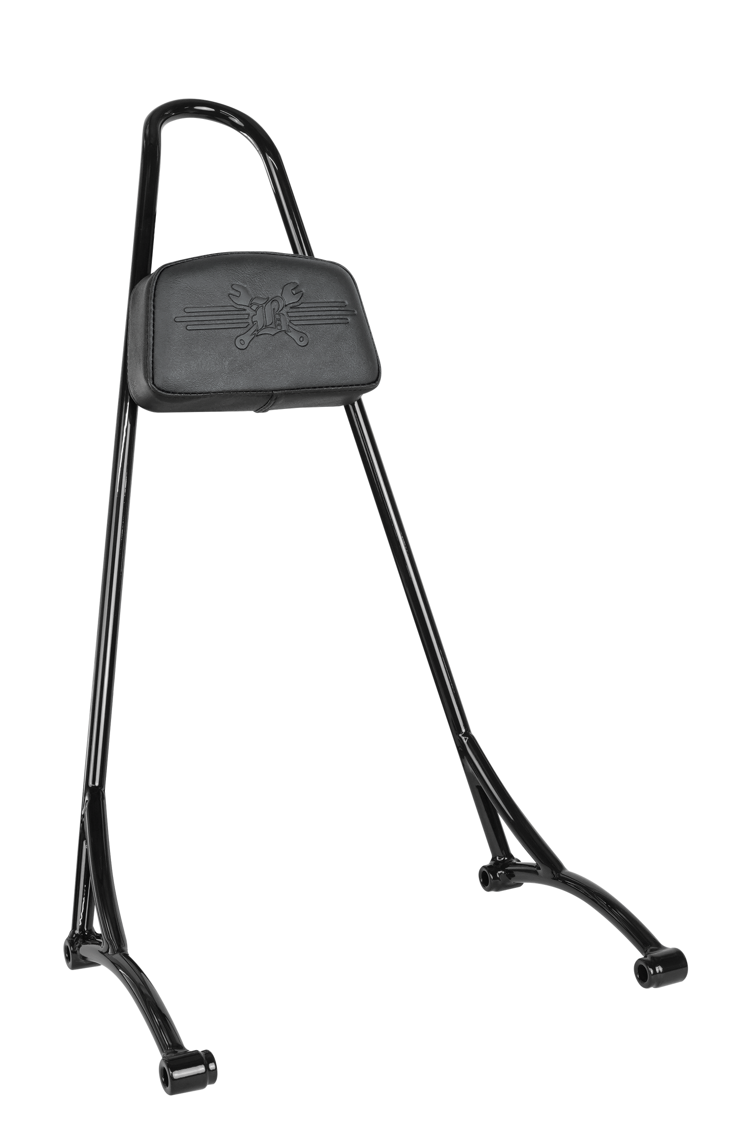 Tall Sissy Bar W/ Pad Black