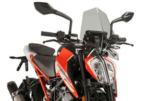 Windscreen Racing Light Smoke Ktm