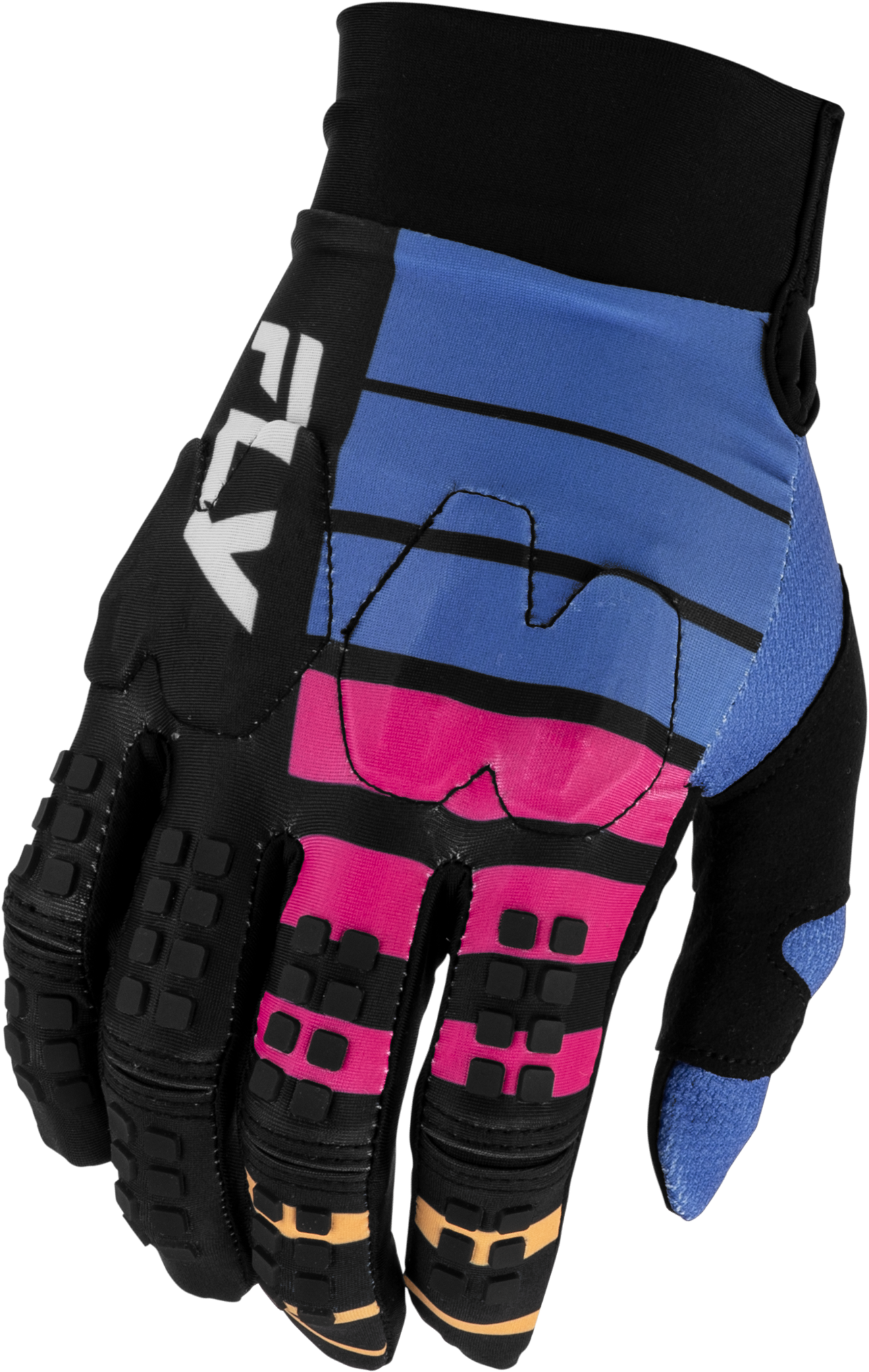 Yth Evolution  Dst Bolt Gloves Black/Blue/Multi Yl