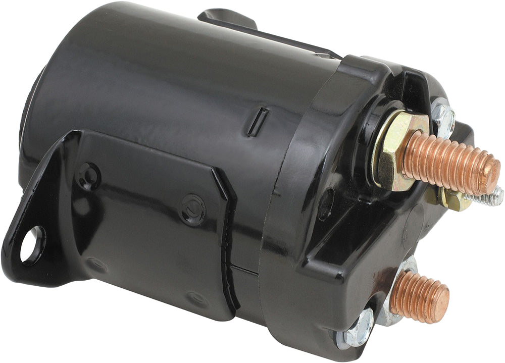 Starter Solenoid   Dual Bracket Black