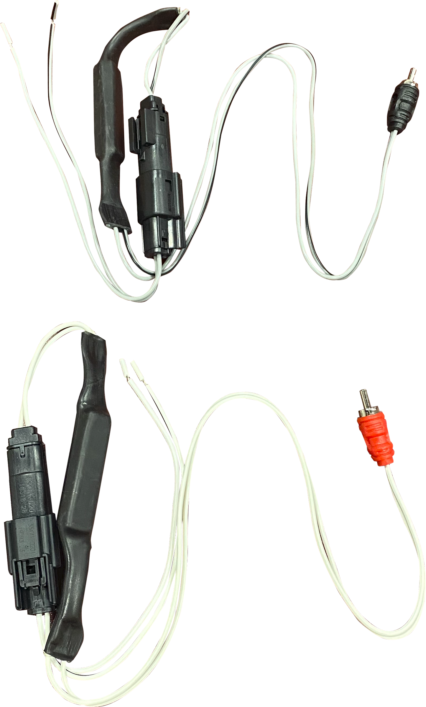 2 Ch Line Output Rca Harness Kit For Harley